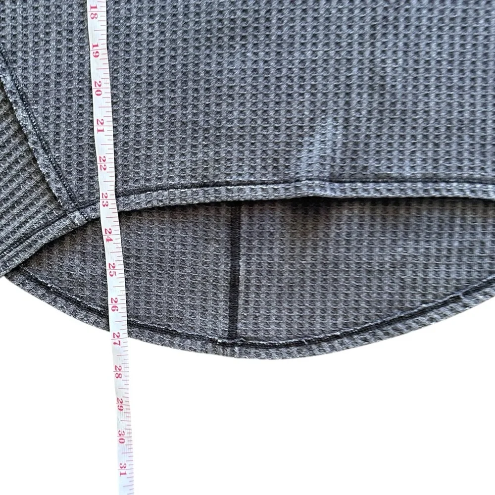 We The Free Coraline Thermal Long Sleeve Top Gray Size S